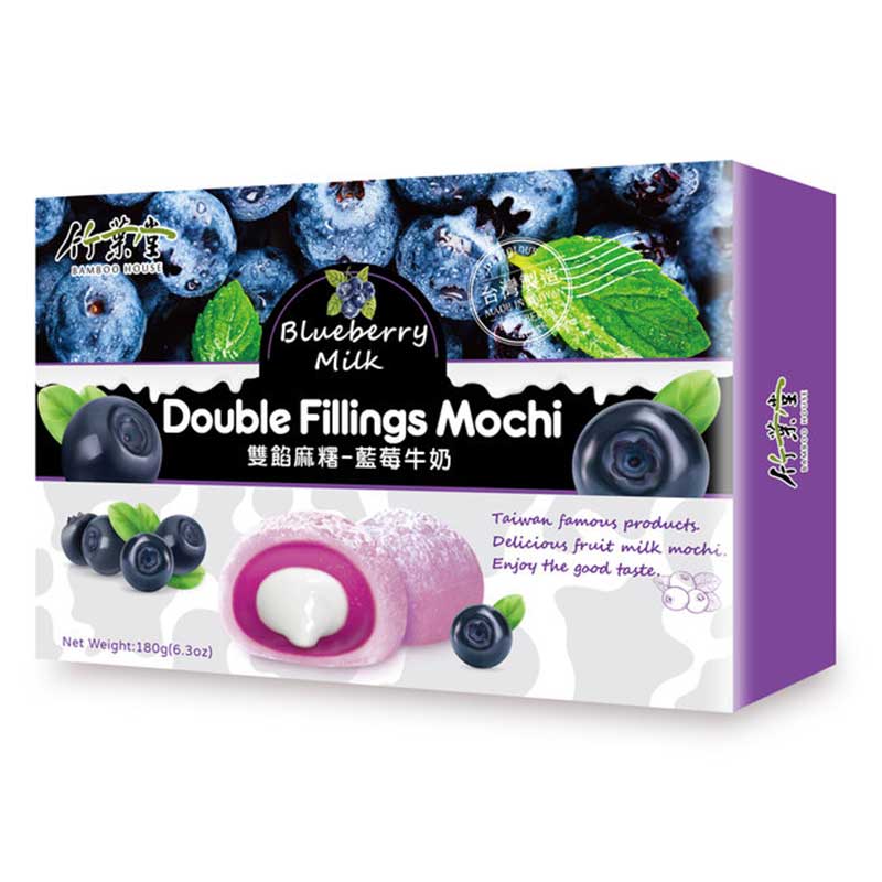 Blueberry Milk Mochi