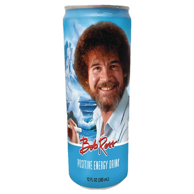 Bob Ross Posotive Energy Drink