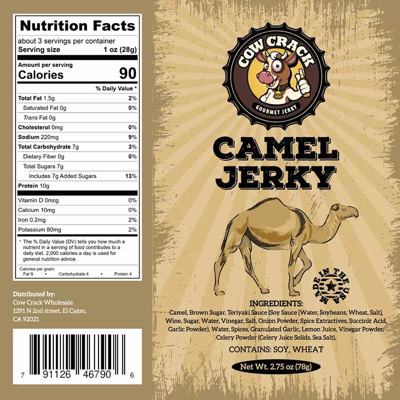 Camel Jerky