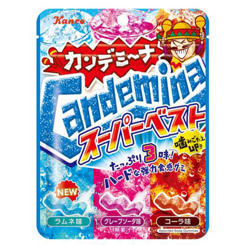 Candemina Fruit & Soda Gummies