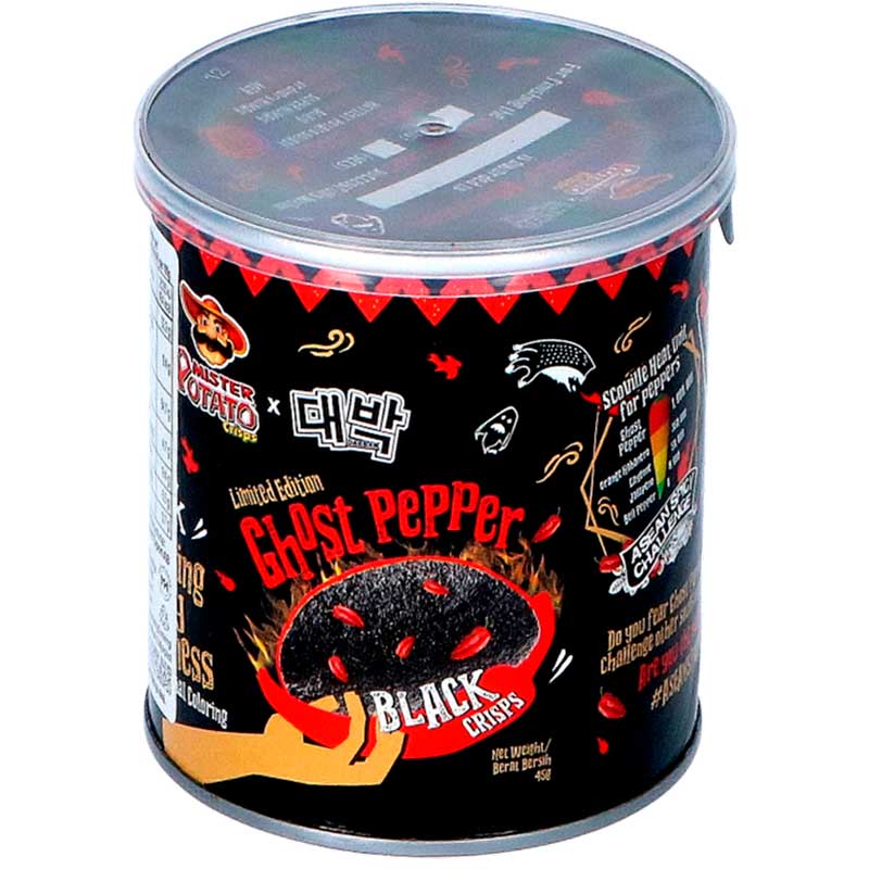 Ghost Pepper Black Crisps