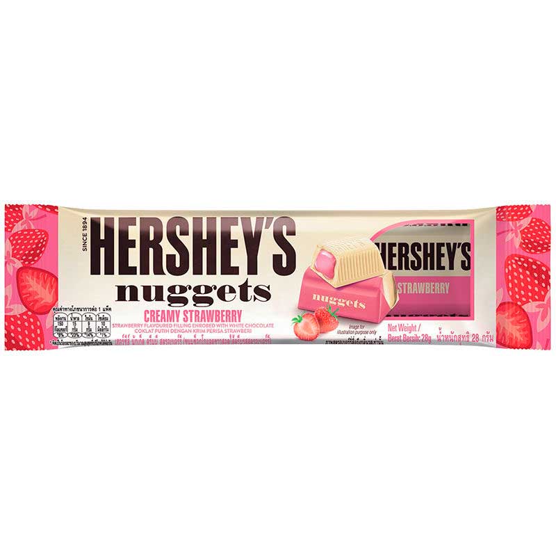 Hersheys Nuggets Creamy Strawberry