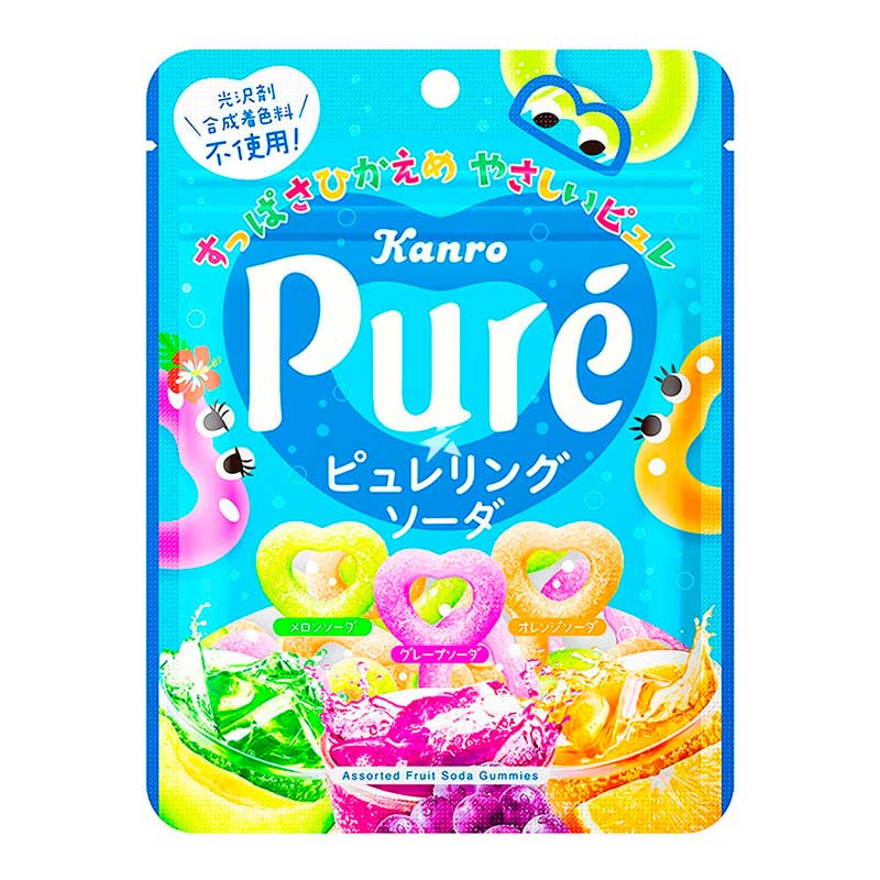 Kanro Pure Soda Gummies