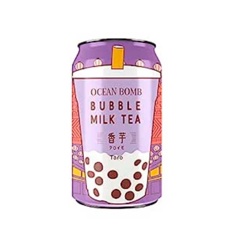 Ocean Bomb Bubble Milk Tea Taro