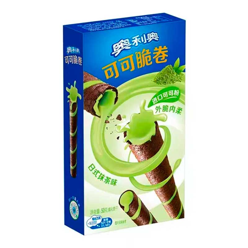 Oreo Wafer Rolls Matcha