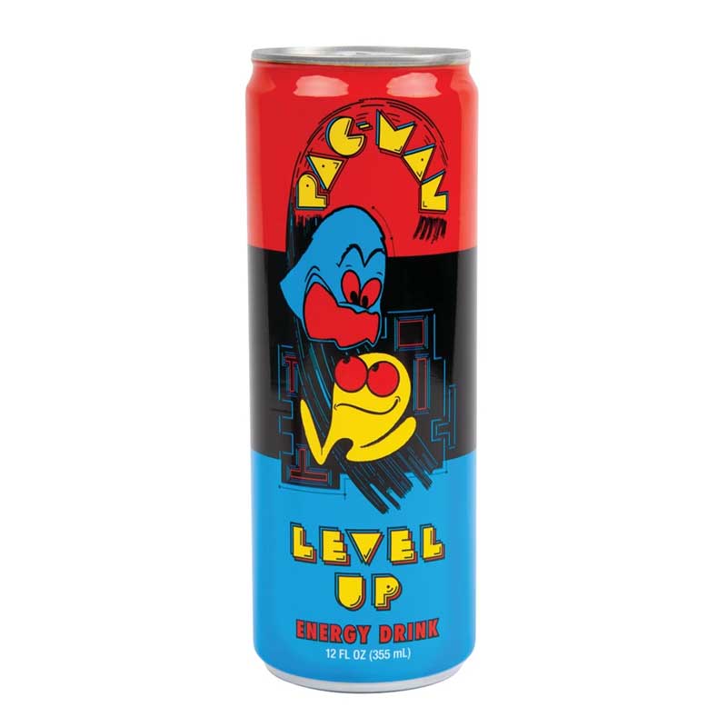 Pac-Man Level Up Energy Drink