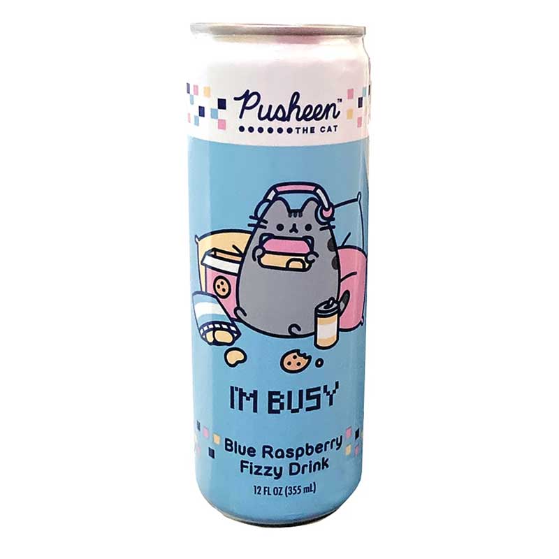 Pusheen Blue Ras Fizzy Drink