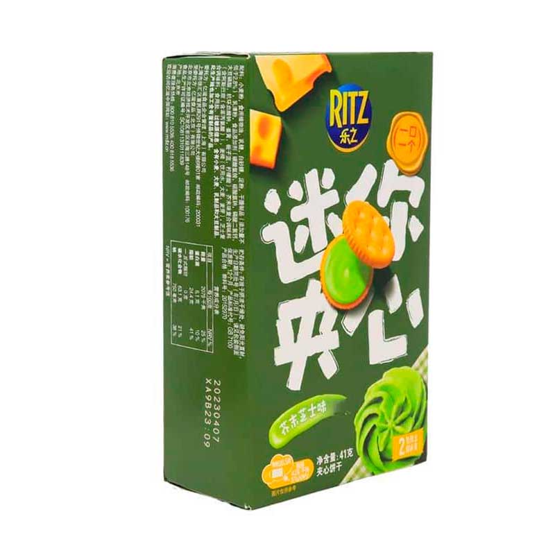 Ritz Wasabi Cheese Sandwiches