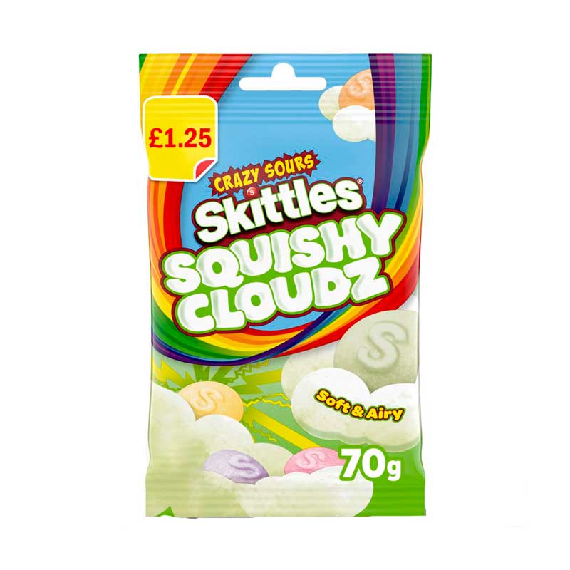 Skittles Squishy Cloudz Crazy Sours