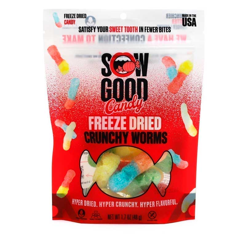 Sow Good Freeze Dried Crunchy Worms