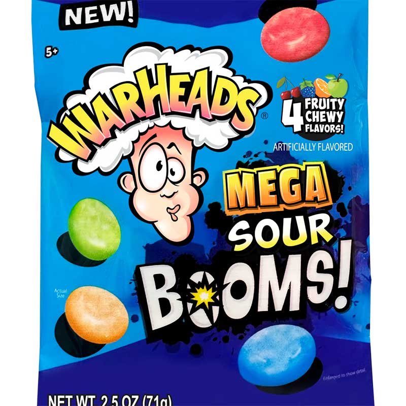 WarHeads Mega Sour Booms