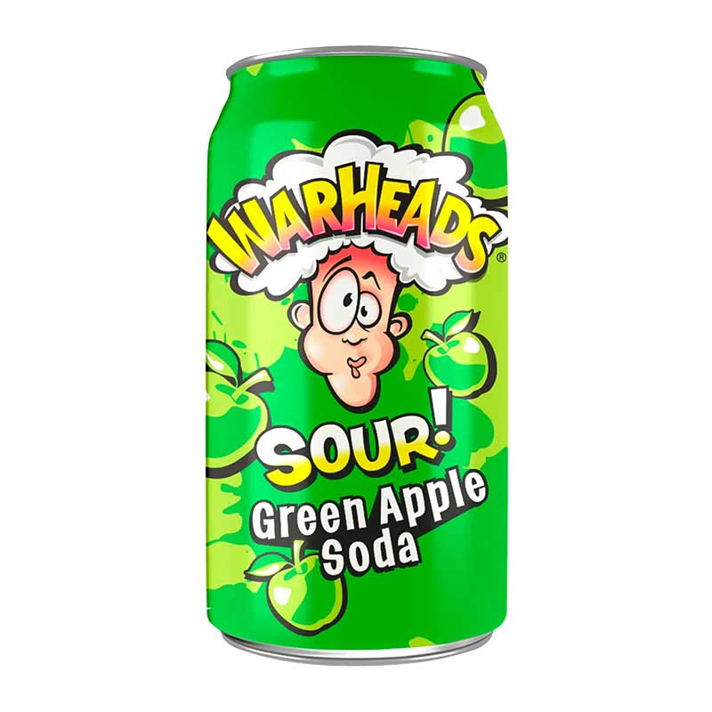 WarHeads Sour Green Apple Soda