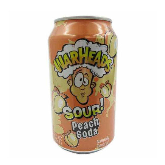 WarHeads Sour Peach Soda